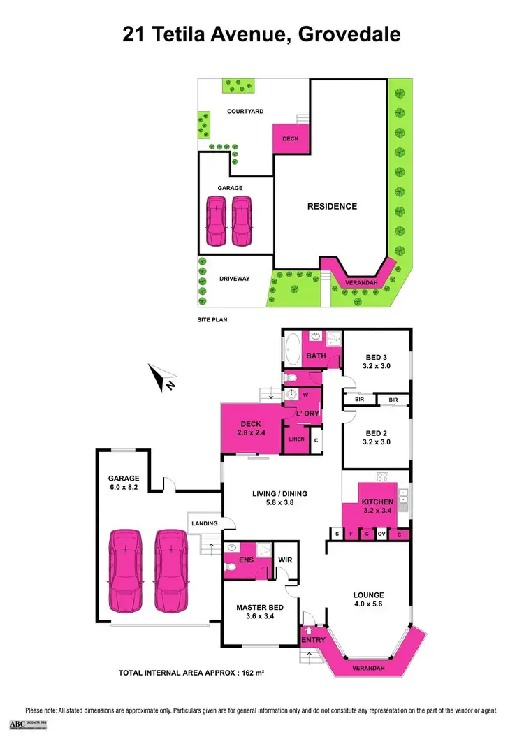 Floorplan of Homely house listing, 21 Tetila Avenue, Grovedale VIC 3216