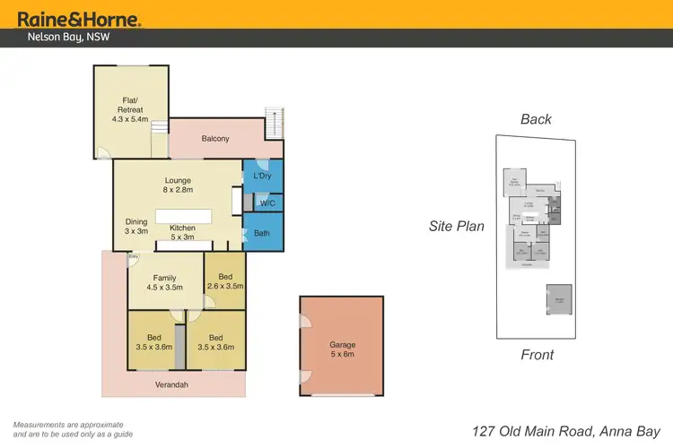 Floorplan of Homely house listing, 127 Old Main Road, Anna Bay NSW 2316