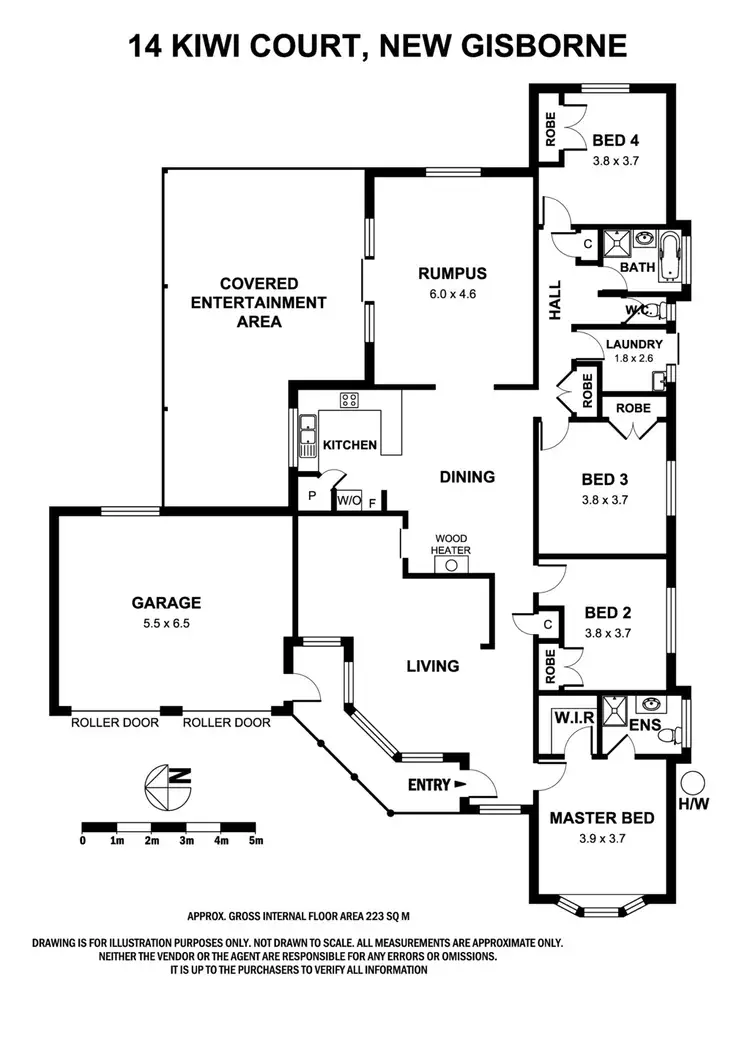 Floorplan of Homely house listing, 14 Kiwi Court, New Gisborne VIC 3438