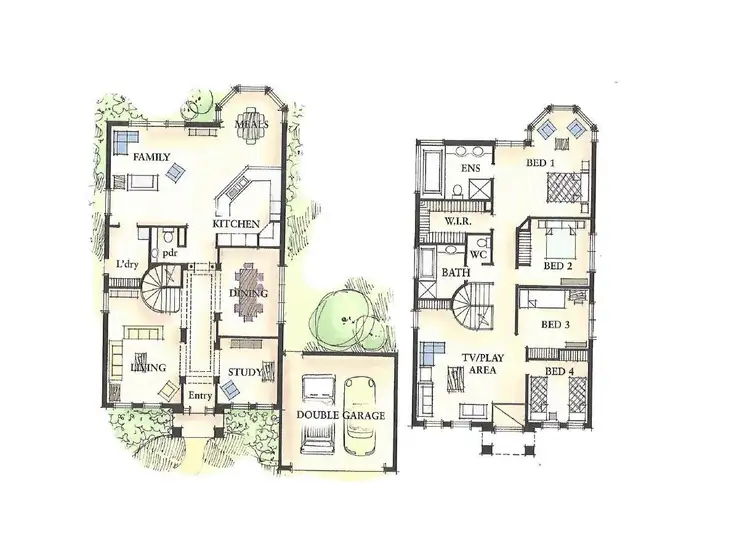 Floorplan of Homely house listing, 2 Tudor Court, Alexandra Hills QLD 4161