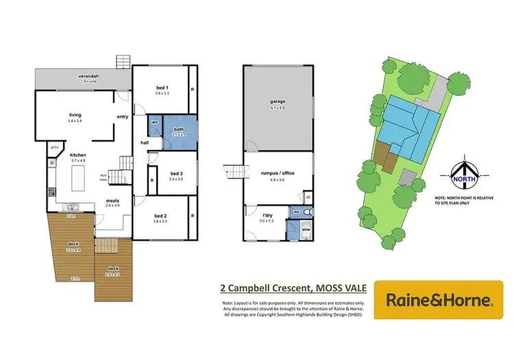 Floorplan of Homely house listing, 2 Campbell Crescent, Moss Vale NSW 2577
