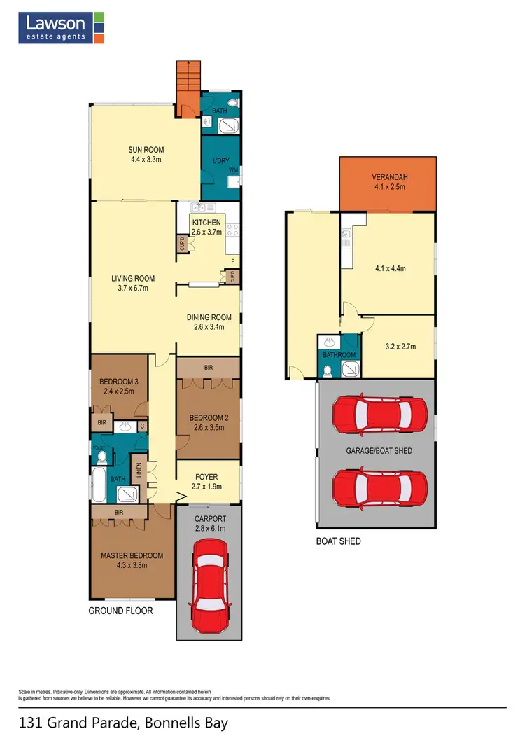 Floorplan of Homely house listing, 131 Grand Parade, Bonnells Bay NSW 2264