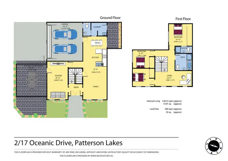 Floorplan of Homely house listing, 2/17 Oceanic Drive, Patterson Lakes VIC 3197