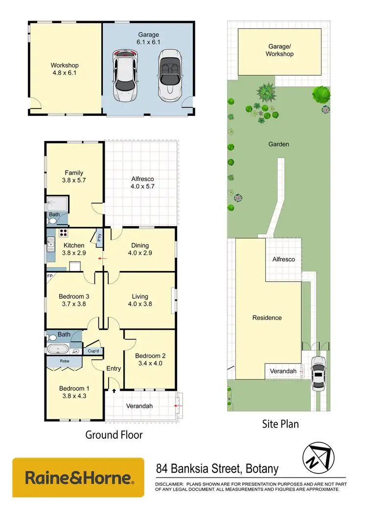 Floorplan of Homely house listing, 84 Banksia Street, Botany NSW 2019