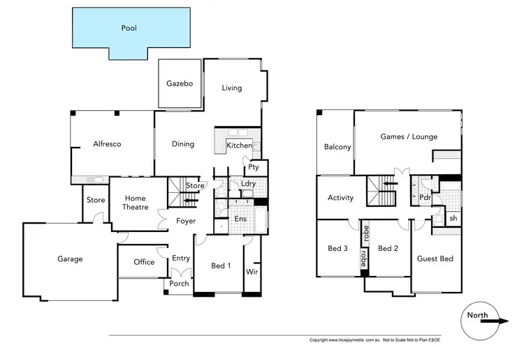Floorplan of Homely house listing, 9 Pilling Place, Beaconsfield WA 6162