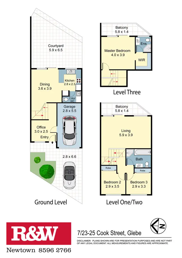 Floorplan of Homely house listing, 7/23-25 Cook Street, Glebe NSW 2037