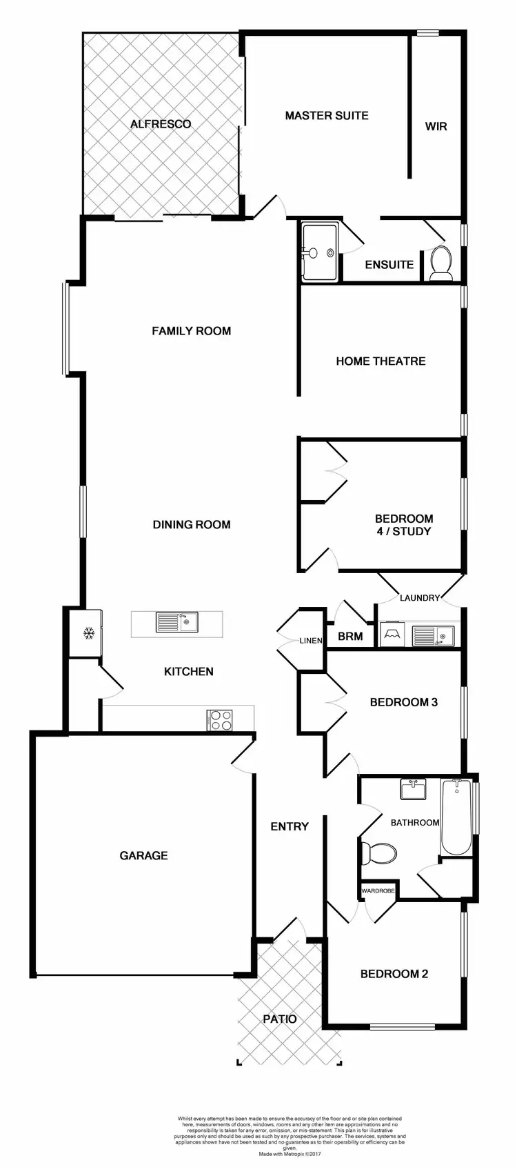 Floorplan of Homely house listing, 19 Osprey Crescent, East Maitland NSW 2323