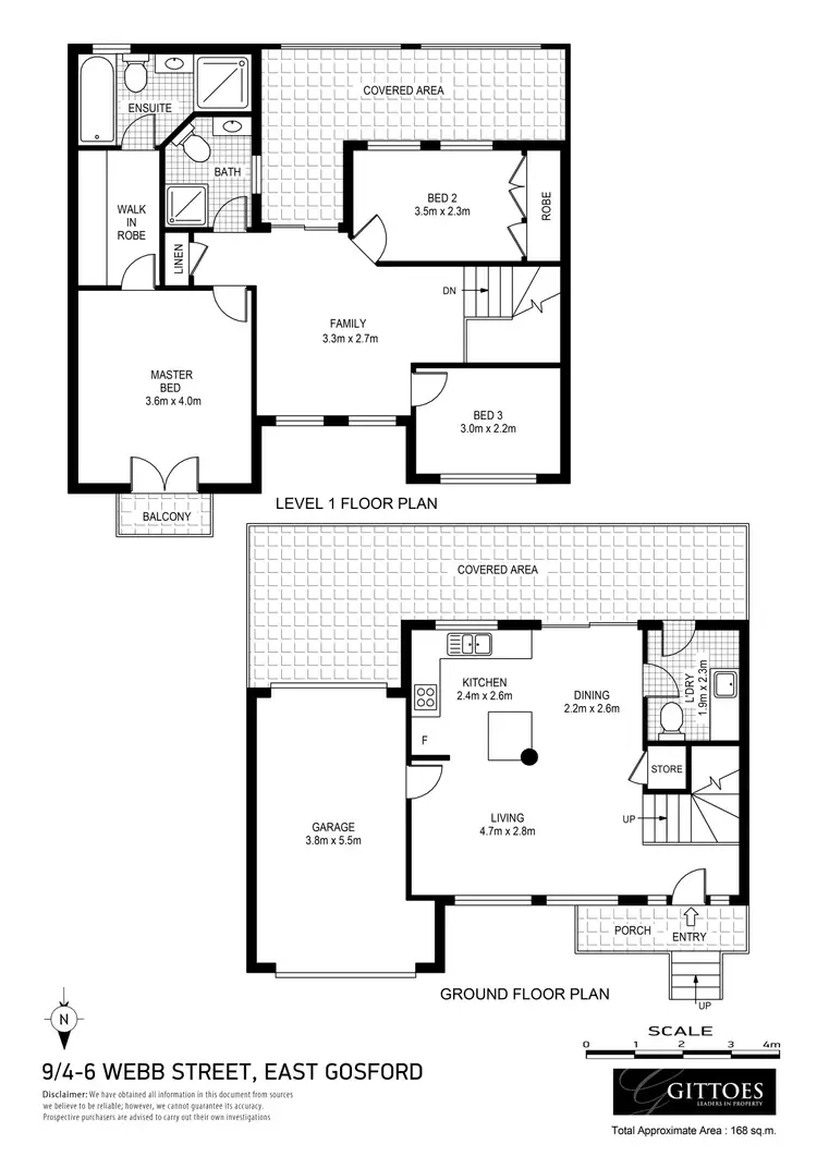 Floorplan of Homely townhouse listing, 9/4-6 Webb Street, East Gosford NSW 2250