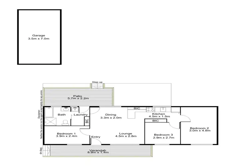 Floorplan of Homely house listing, 15 Chibnall Street, Port Elliot SA 5212
