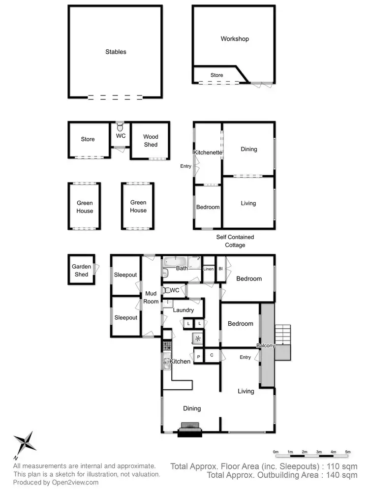 Floorplan of Homely house listing, 149 Umfrevilles Road, Kaoota TAS 7150