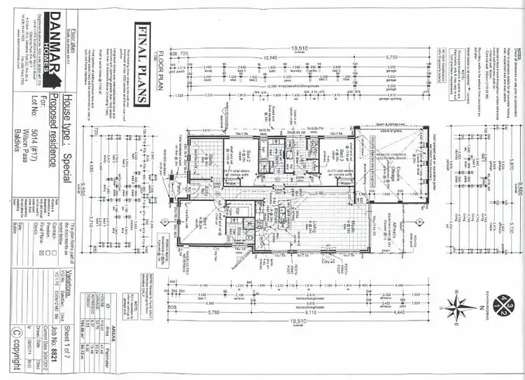 Floorplan of Homely house listing, 17 Wilson Pass, Baldivis WA 6171