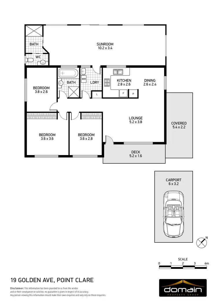 Floorplan of Homely house listing, 19 Golden Avenue, Point Clare NSW 2250
