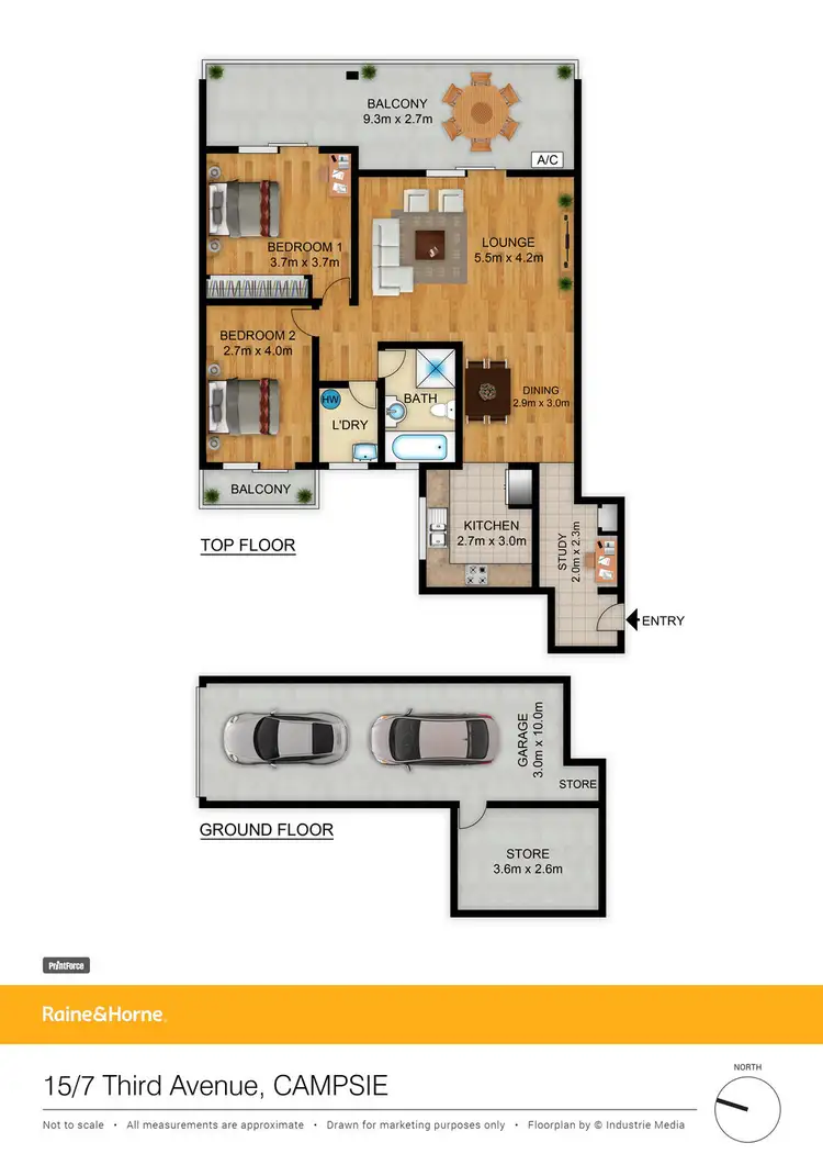 Floorplan of Homely unit listing, 15/7-13 Third Avenue, Campsie NSW 2194