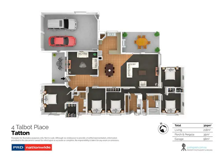 Floorplan of Homely house listing, 4 Talbot Place, Tatton NSW 2650