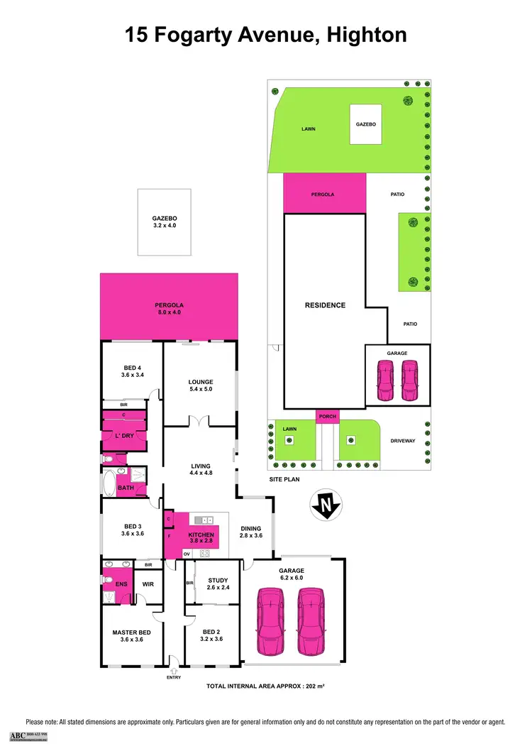 Floorplan of Homely house listing, 15 Fogarty Avenue, Highton VIC 3216