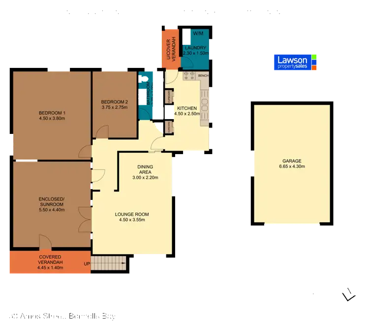 Floorplan of Homely house listing, 38 Amos Street, Bonnells Bay NSW 2264