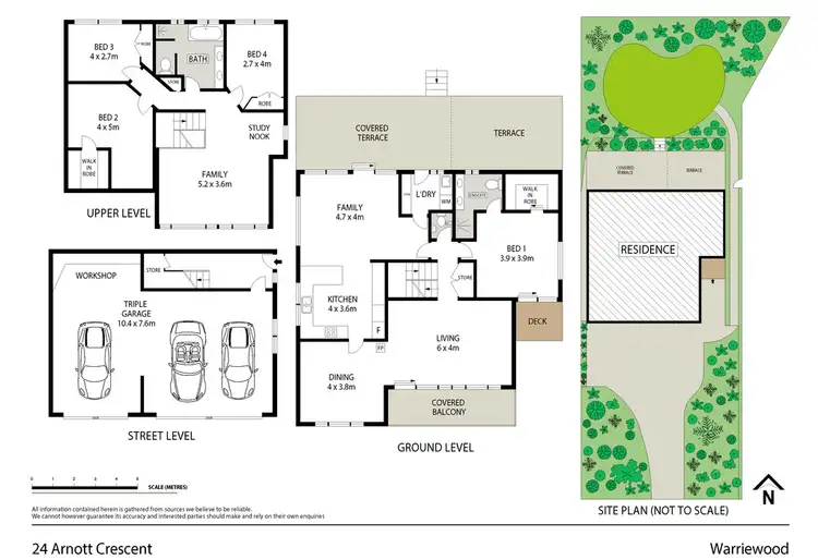 Floorplan of Homely house listing, 24 Arnott Crescent, Warriewood NSW 2102