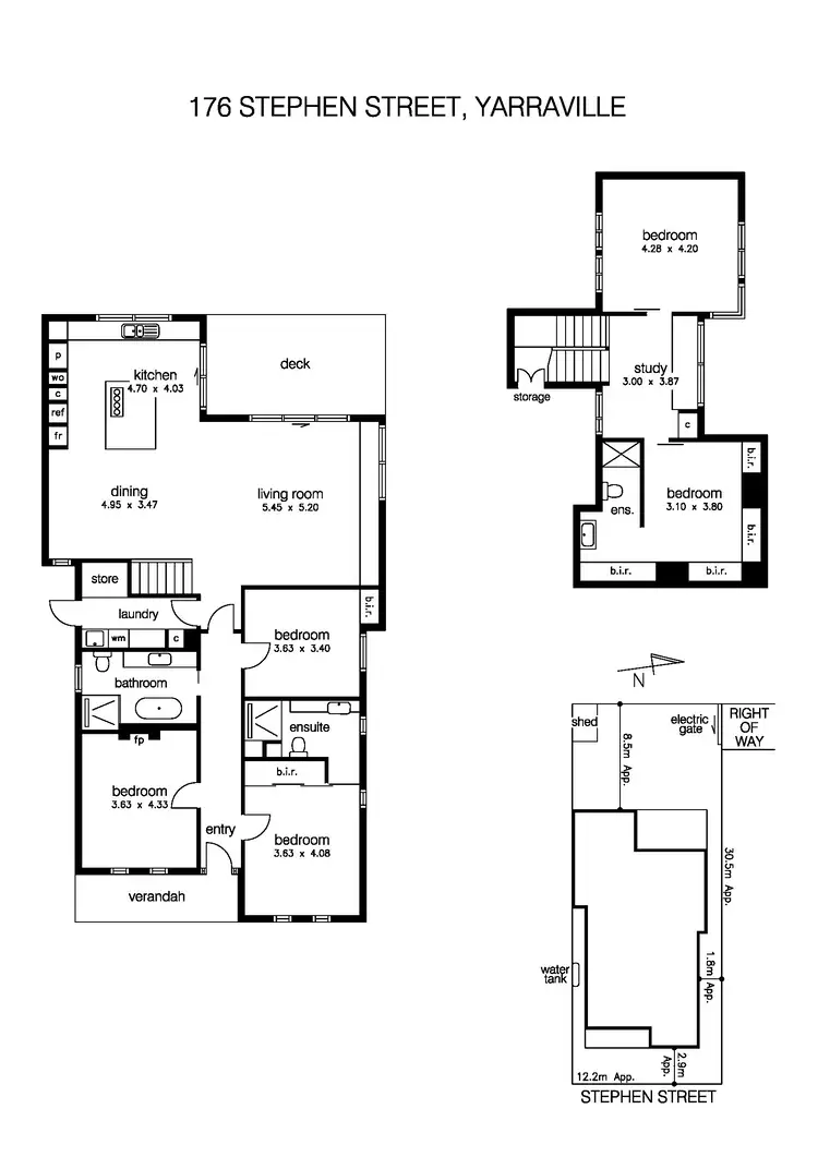 Floorplan of Homely house listing, 176 Stephen Street, Yarraville VIC 3013