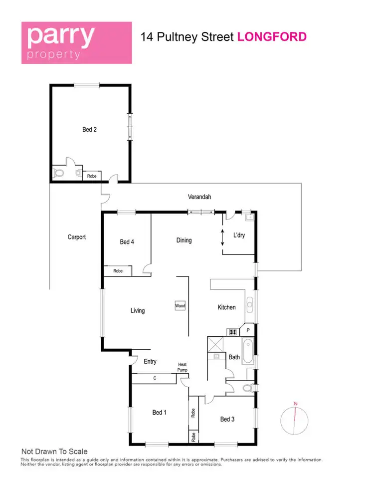 Floorplan of Homely house listing, 14 Pultney Street, Longford TAS 7301