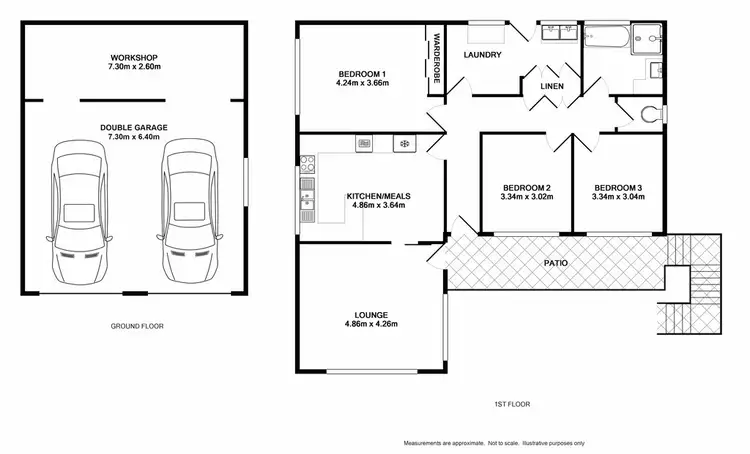Floorplan of Homely house listing, 25 Innes Street, Campbelltown NSW 2560