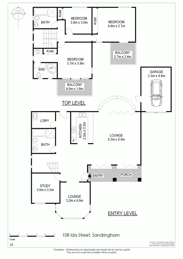 Floorplan of Homely house listing, 108 Ida Street, Sandringham NSW 2219