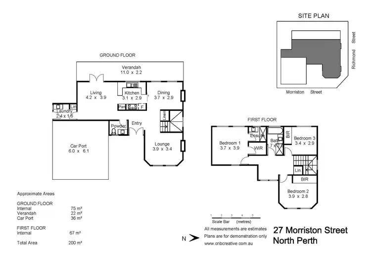 Floorplan of Homely house listing, 27 Morriston Street, North Perth WA 6006