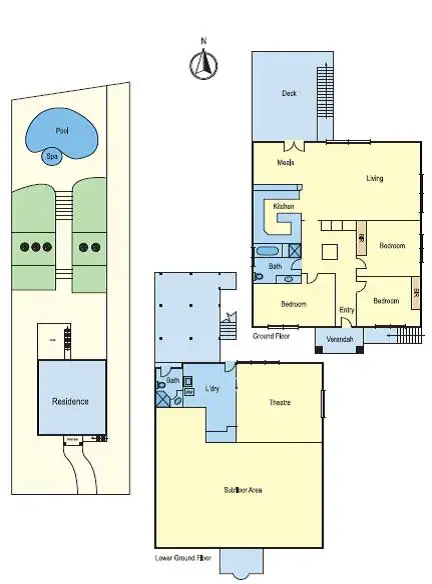 Floorplan of Homely house listing, 72 Newton Avenue, Bell Post Hill VIC 3215