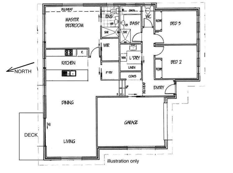 Floorplan of Homely house listing, 9 Booyaa Street, Kingston TAS 7050