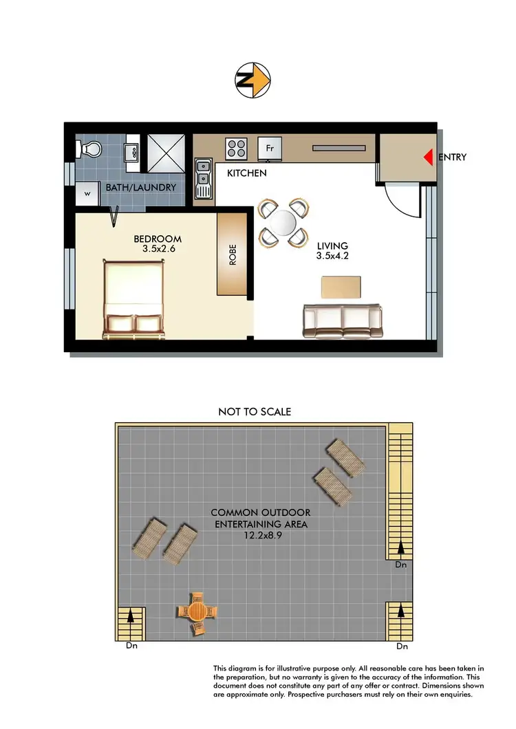 Floorplan of Homely apartment listing, 12/77 Ramsgate Avenue, North Bondi NSW 2026