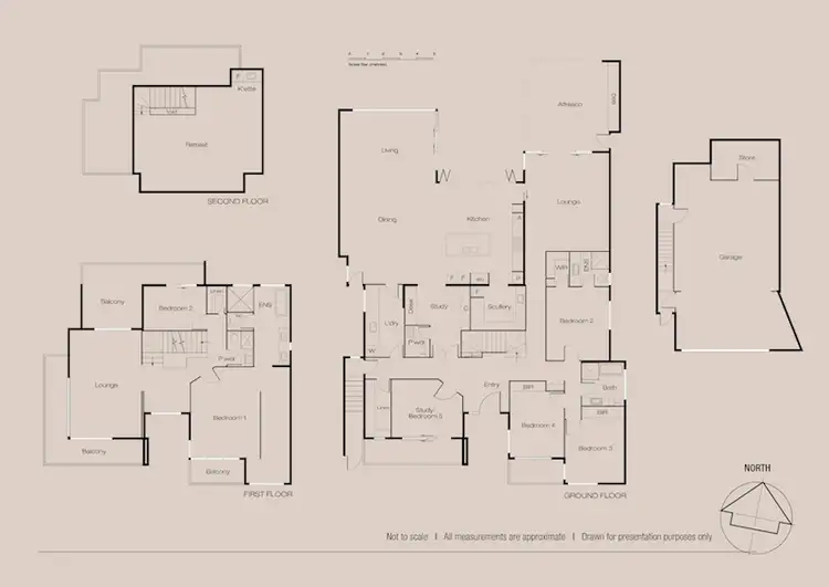 Floorplan of Homely house listing, 18 Boscastle Avenue, City Beach WA 6015