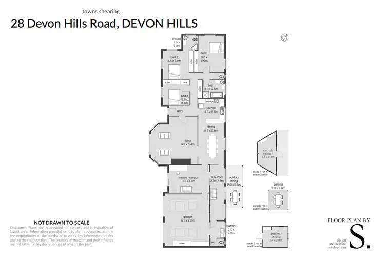 Floorplan of Homely house listing, 28 Devon Hills Road, Devon Hills TAS 7300
