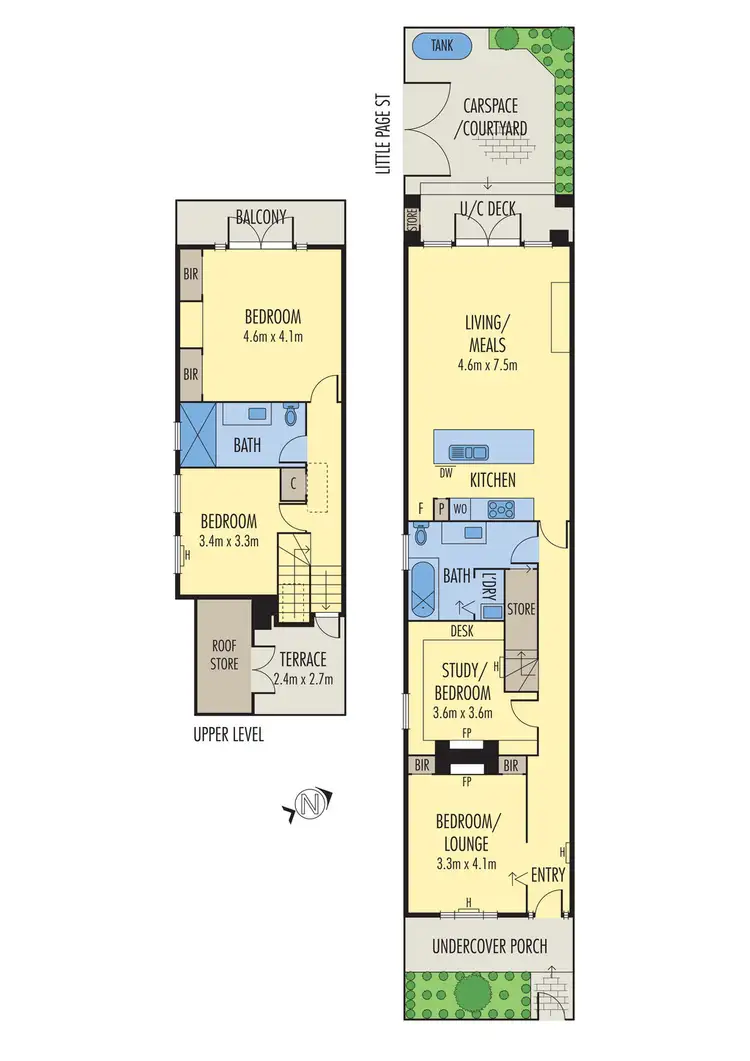 Floorplan of Homely house listing, 28 Philipson Street, Albert Park VIC 3206