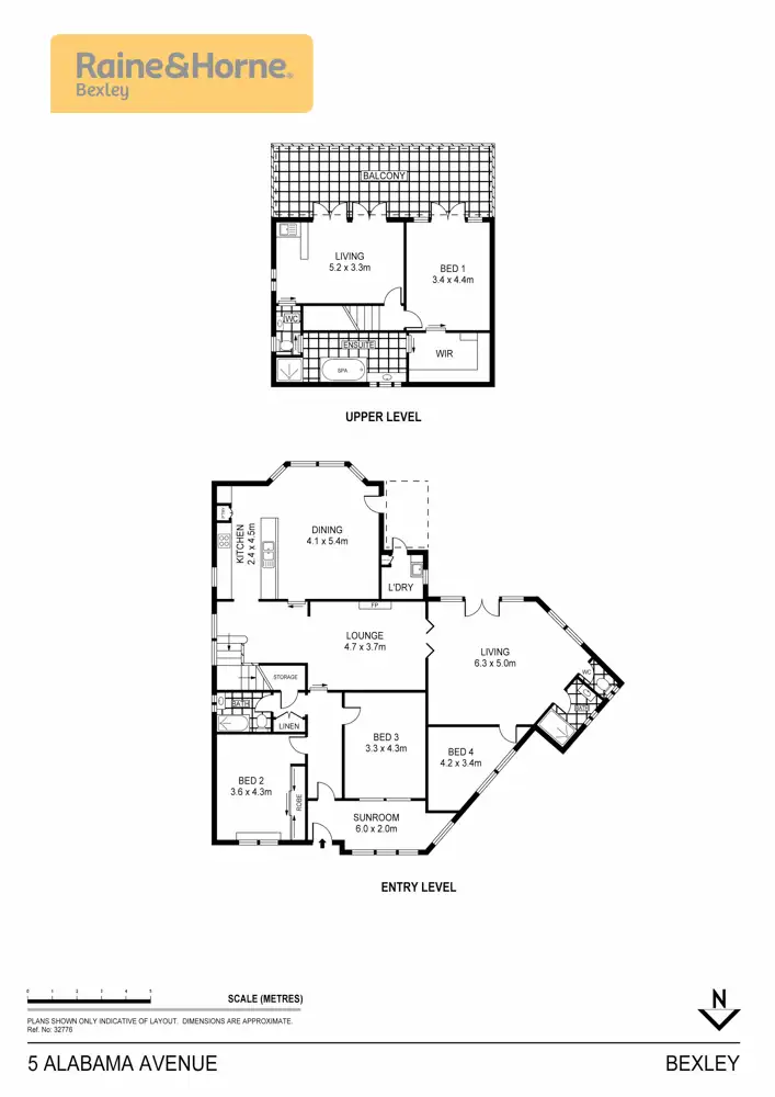 Floorplan of Homely house listing, 5 Alabama Avenue, Bexley NSW 2207