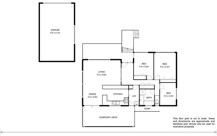 Floorplan of Homely house listing, 19 Weston Place, Montrose TAS 7010