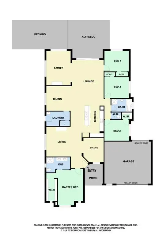 Floorplan of Homely house listing, 12 Knightsbridge Street, Sunbury VIC 3429