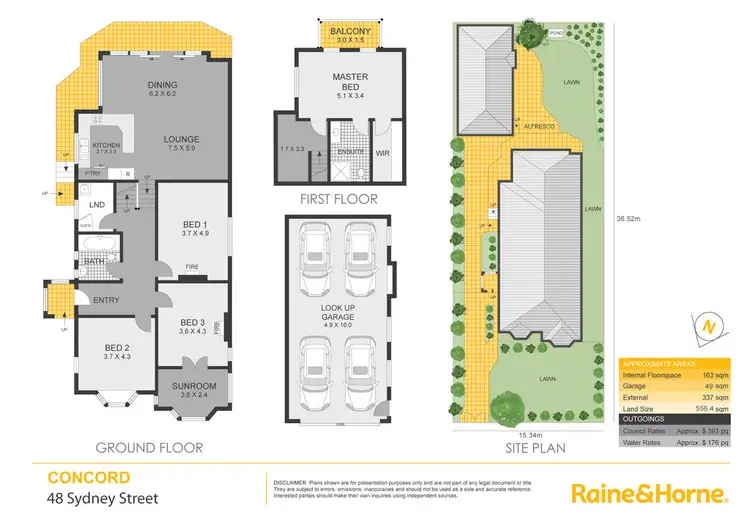 Floorplan of Homely house listing, 48 Sydney Street, Concord NSW 2137