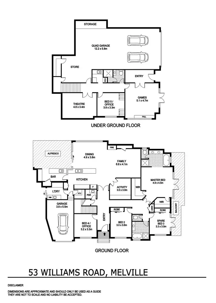 Floorplan of Homely house listing, 53 Williams Road, Melville WA 6156