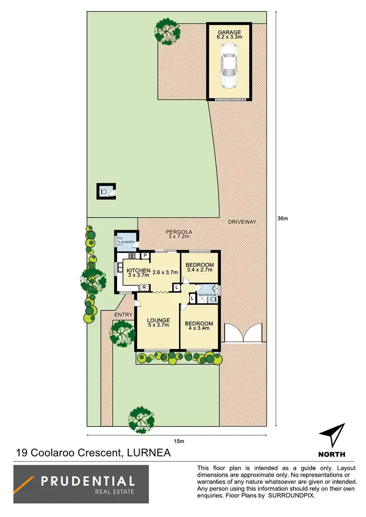 Floorplan of Homely house listing, 19 Coolaroo Crescent, Lurnea NSW 2170