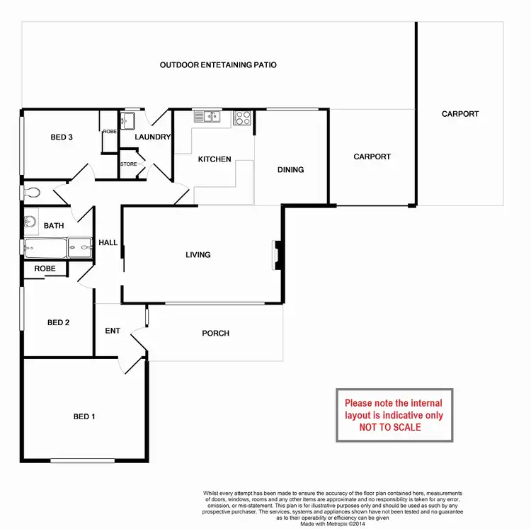 Floorplan of Homely house listing, 30 Clovelly Crescent, Lynwood WA 6147