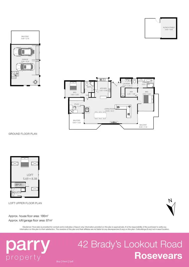 Floorplan of Homely house listing, 42 Bradys Lookout Road, Rosevears TAS 7277