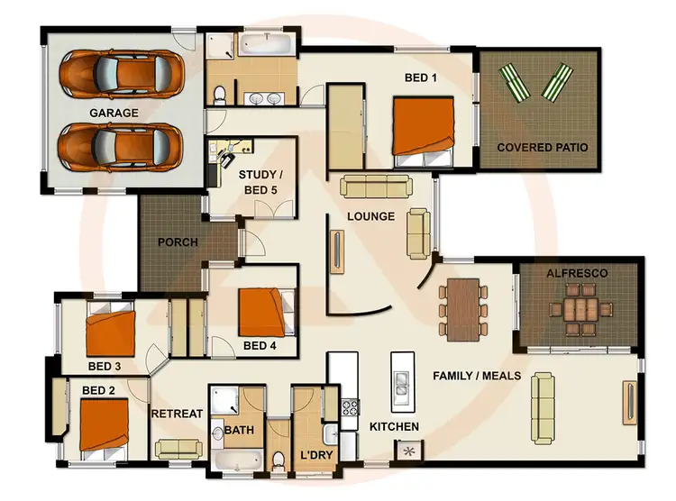 Floorplan of Homely house listing, 53 Laurel Street, Heathwood QLD 4110