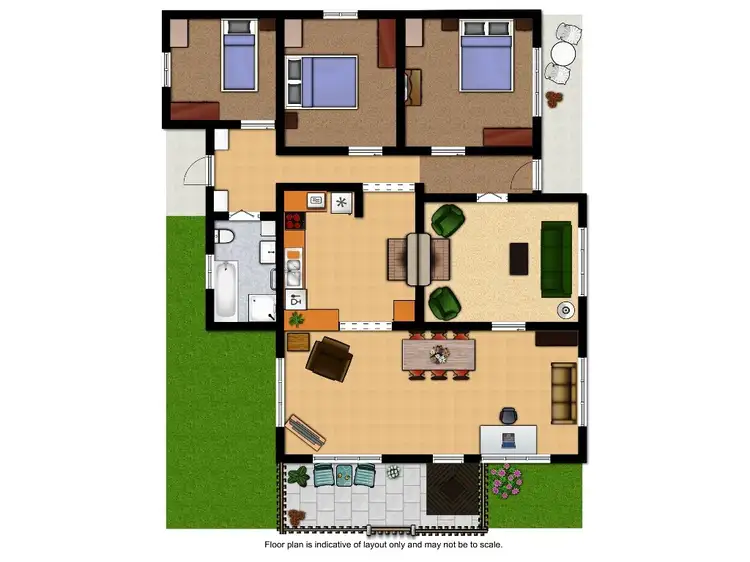 Floorplan of Homely house listing, 2 Sutton Street, Tunbridge TAS 7120