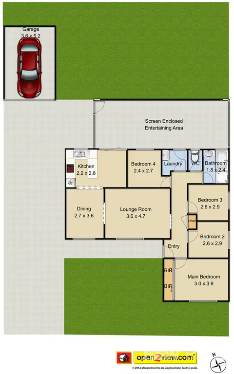 Floorplan of Homely house listing, 35 Colebee Crescent, Hassall Grove NSW 2761
