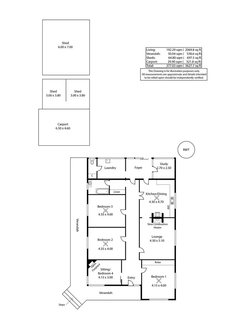 Floorplan of Homely rural property listing, 212 Petras Road, Karoonda SA 5307