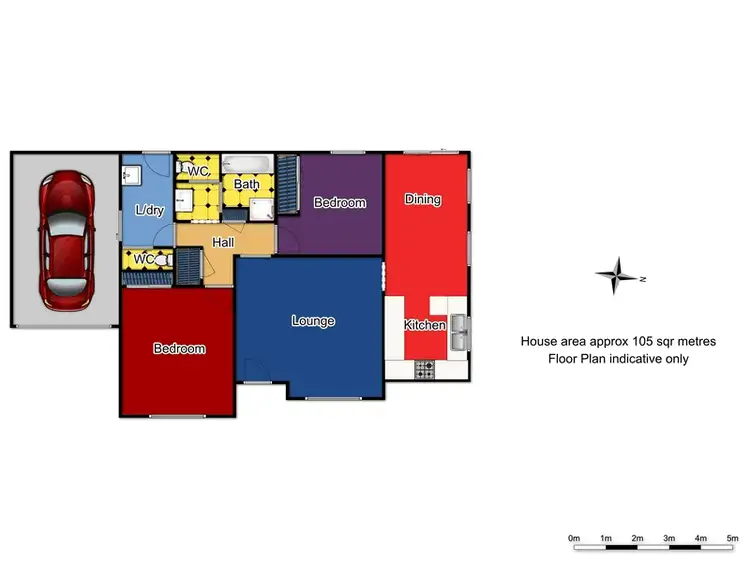 Floorplan of Homely unit listing, 4/54A Amana Circuit, Orange NSW 2800