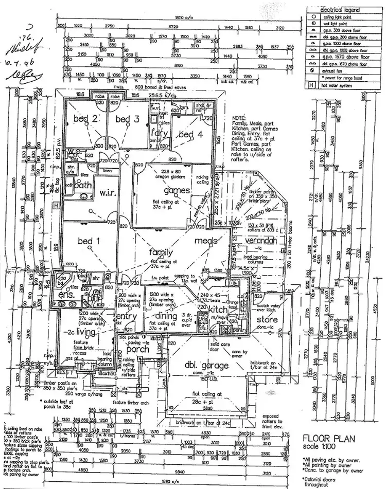 Floorplan of Homely house listing, 13 Burford Place, Canning Vale WA 6155