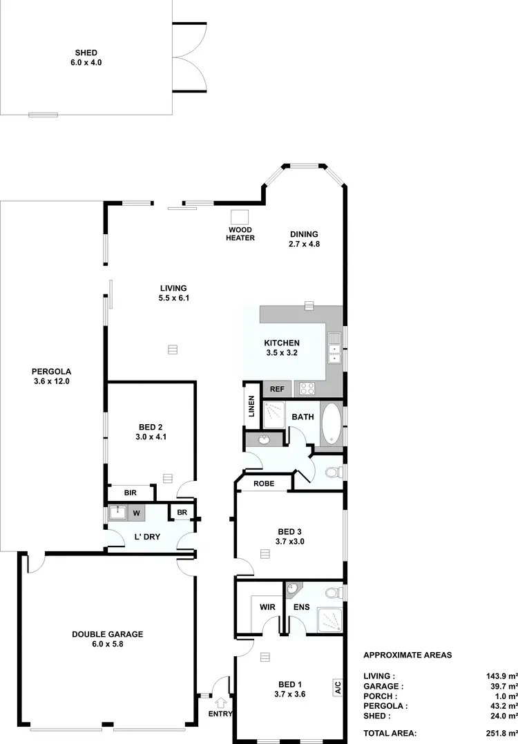 Floorplan of Homely house listing, 31A Second Street, Gawler South SA 5118