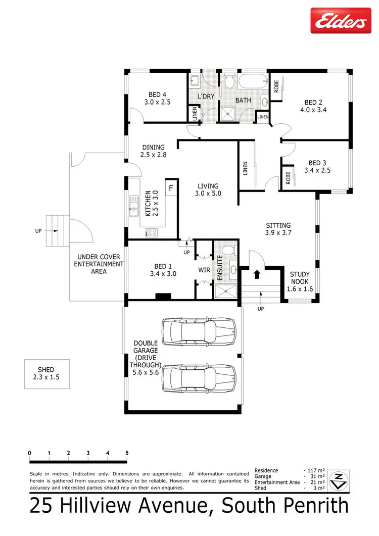 Floorplan of Homely house listing, 25 Hillview Avenue, South Penrith NSW 2750