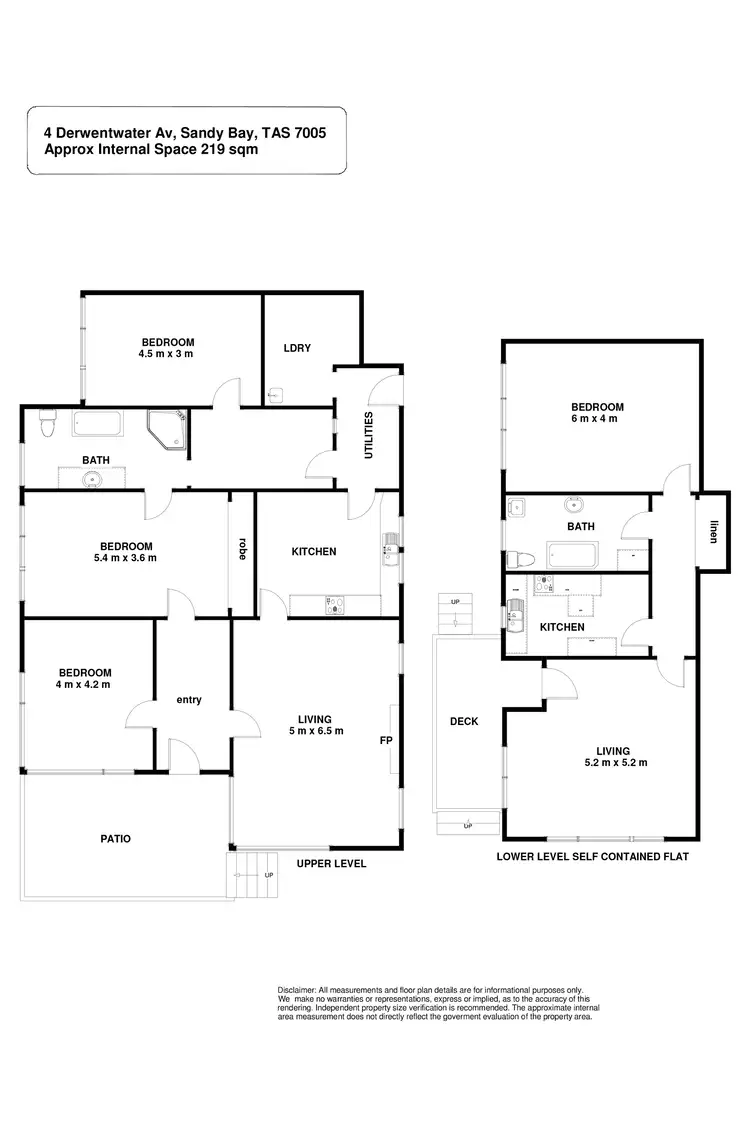 Floorplan of Homely house listing, 4 Derwentwater Avenue, Sandy Bay TAS 7005