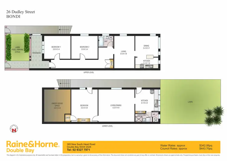 Floorplan of Homely house listing, 26 Dudley Street, Bondi NSW 2026